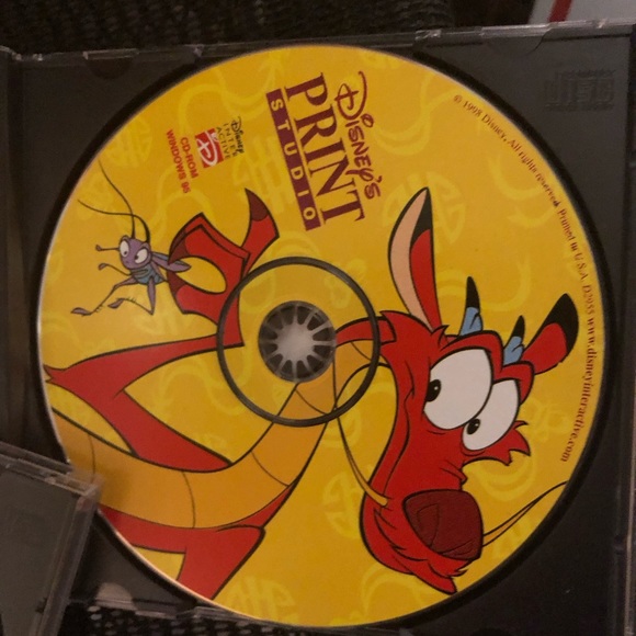 Vintage Disney Print Studio Collection (Mulan & Hercules) 631 $25 or $20 w/offer - Picture 6 of 8